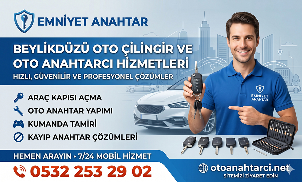 beylikdüzü oto anahtarcı istanbul