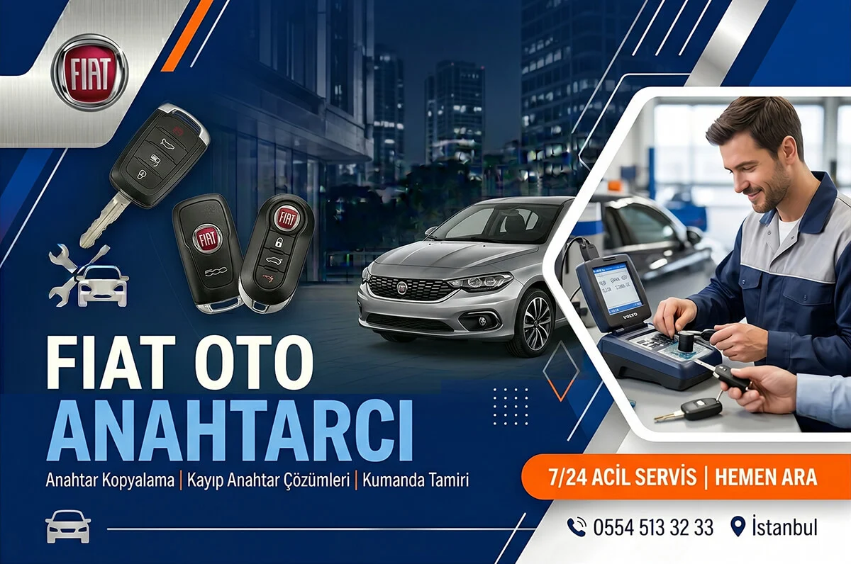 fiat oto anahtarcı istanbul