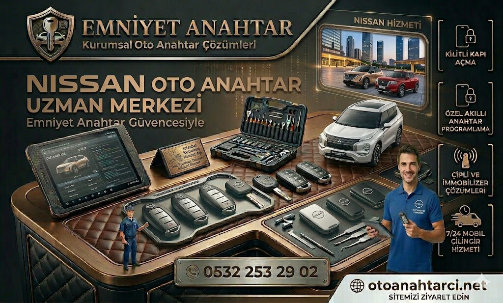 nissan oto anahtarcı istanbul