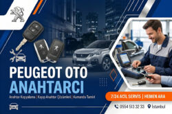 Peugeot Oto Anahtarcı