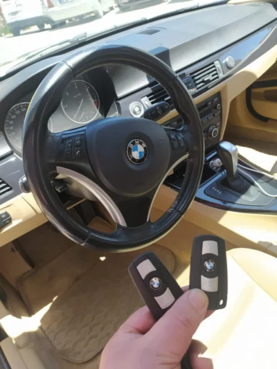 orjinal bmw oto anahtarı
